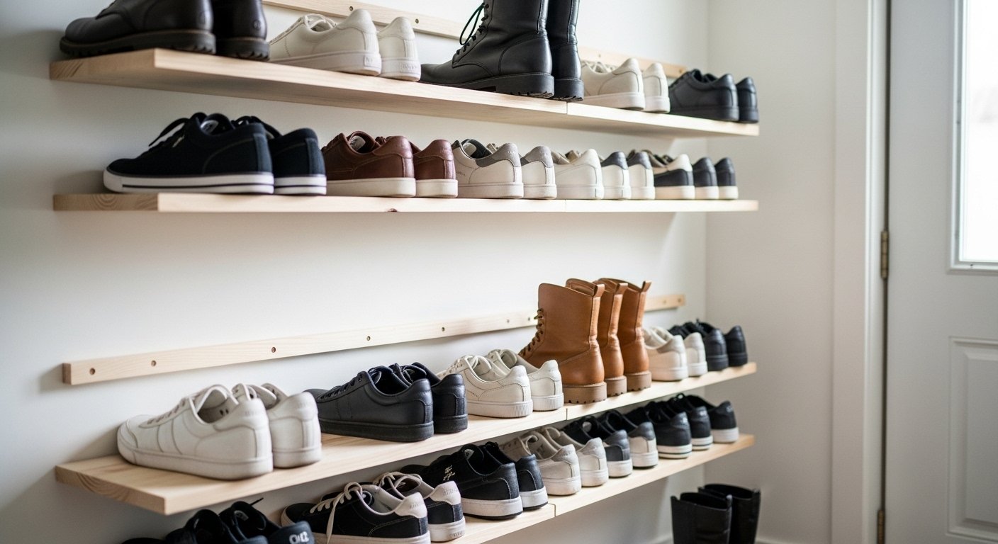 12 Easy Diy Shoe Storage Ideas for Any Room