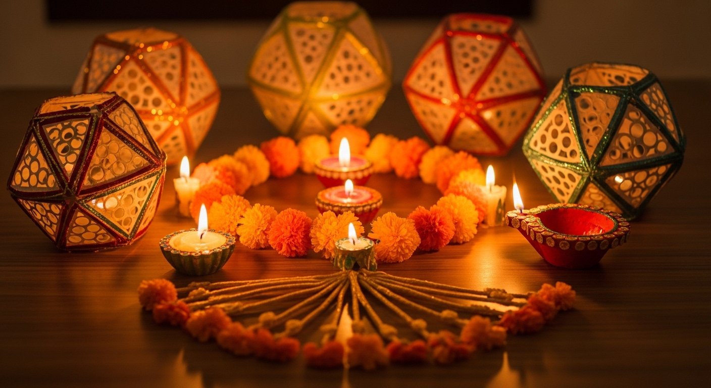 10 Fun Diy Diwali Decorations At Home For Beginners