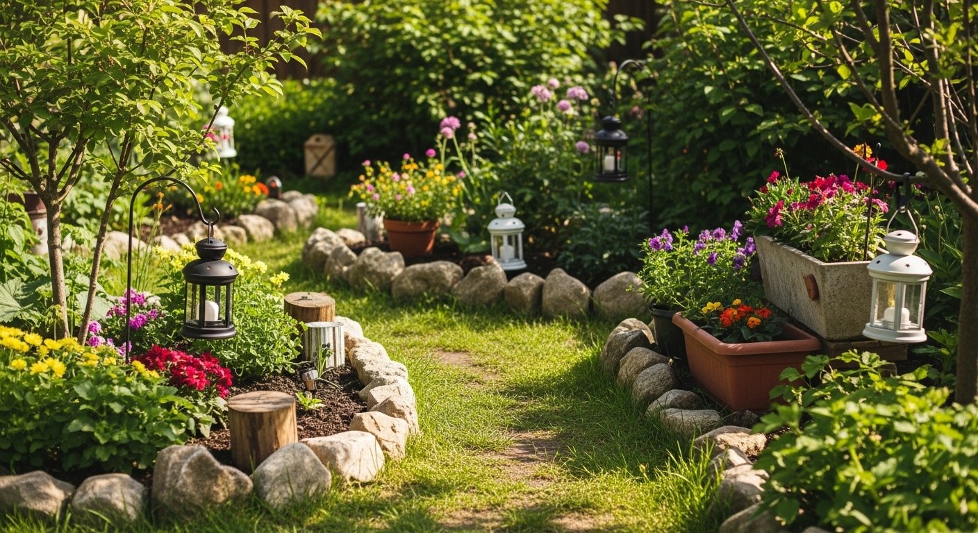 12 Cool Diy Garden Decor On A Budget Worth Trying